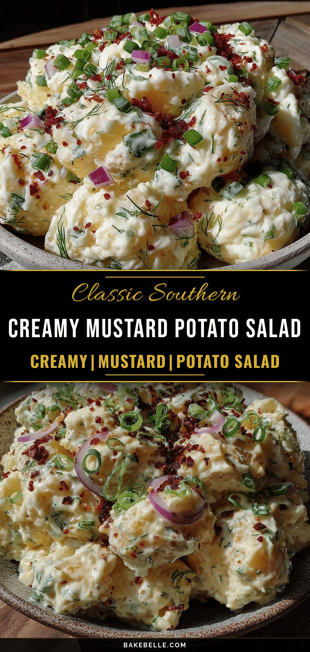 classic southern creamy potato salad recipe