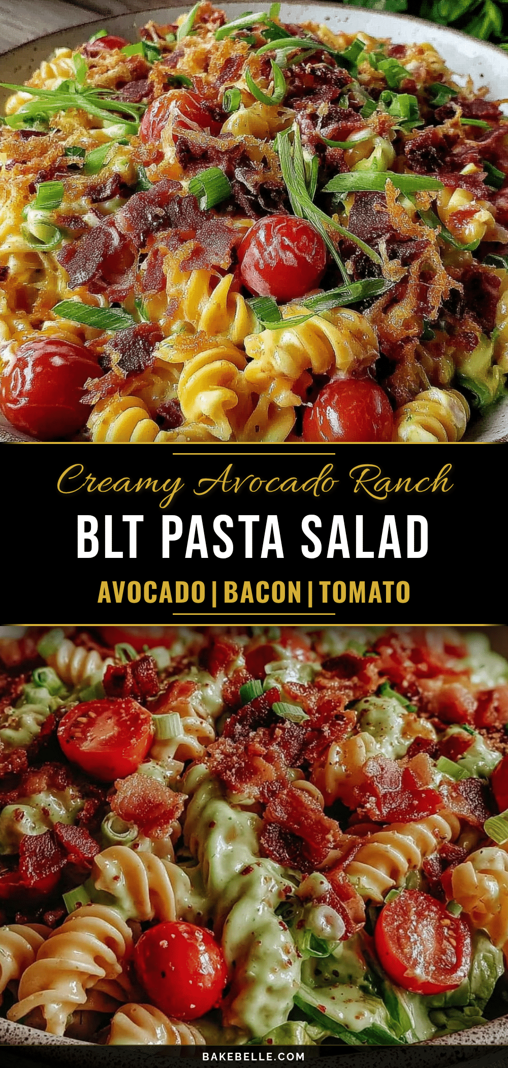 Creamy BLT Pasta Salad recipe