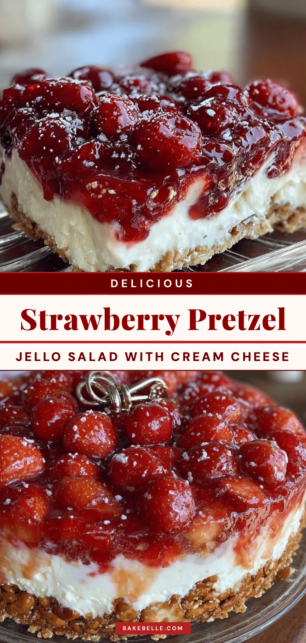creamy strawberry pretzel jello salad recipe