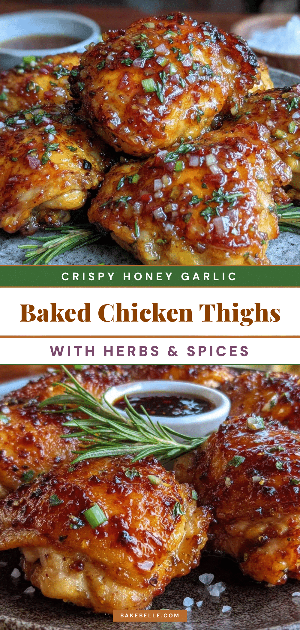 crispy baked chicken thighs recipe