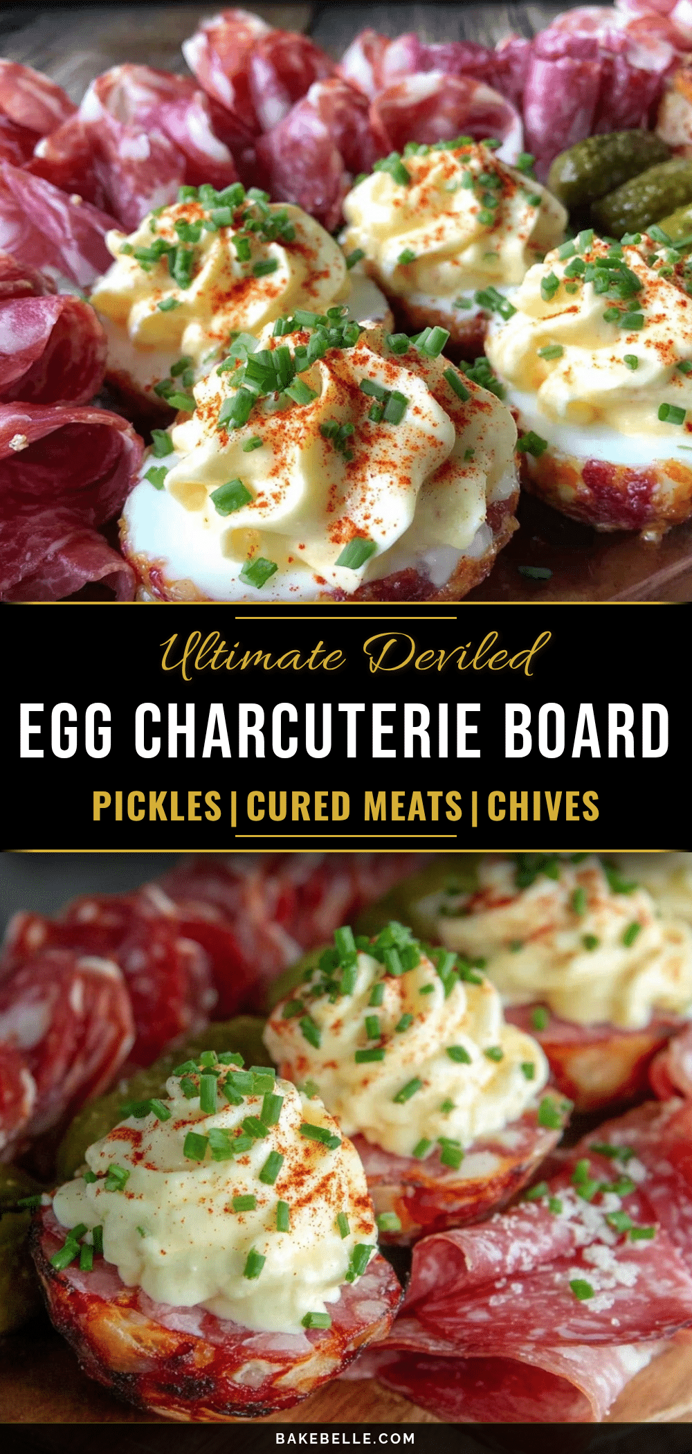 deviled egg charcuterie board recipe