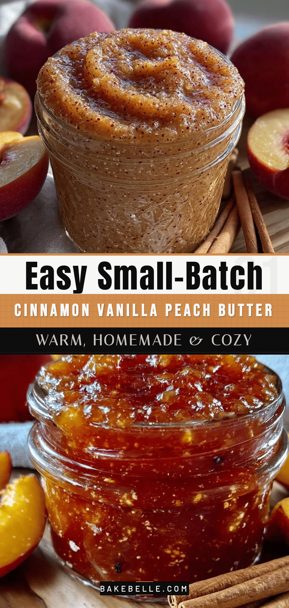 easy small-batch peach butter recipe