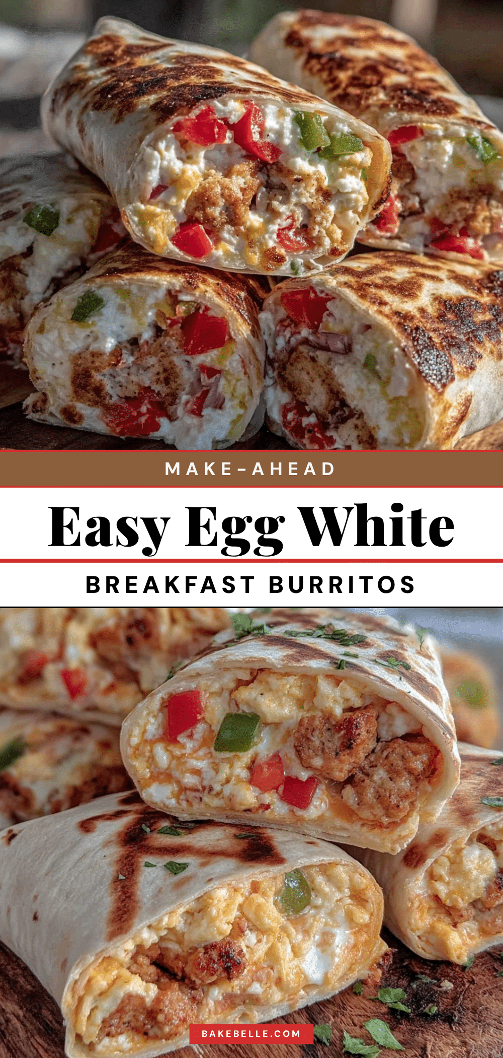 egg white breakfast burritos recipe