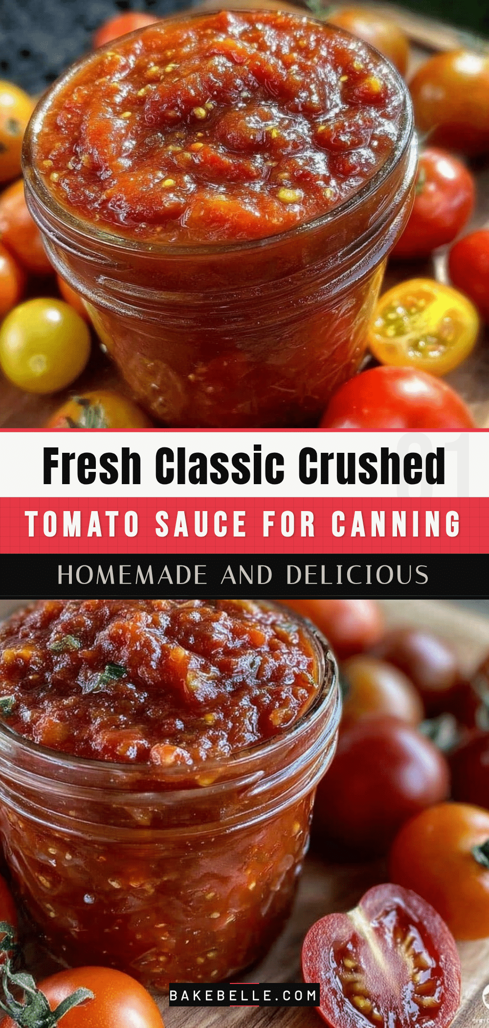 fresh classic crushed tomato sauce recipe