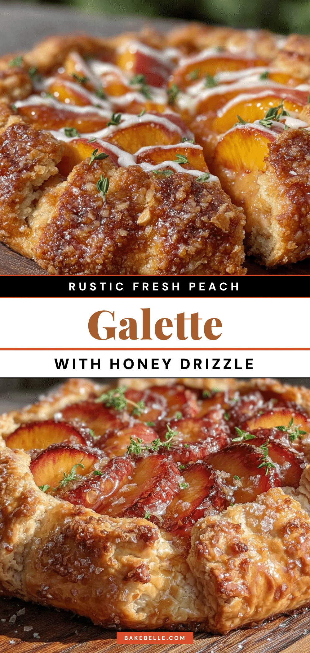 fresh peach galette recipe