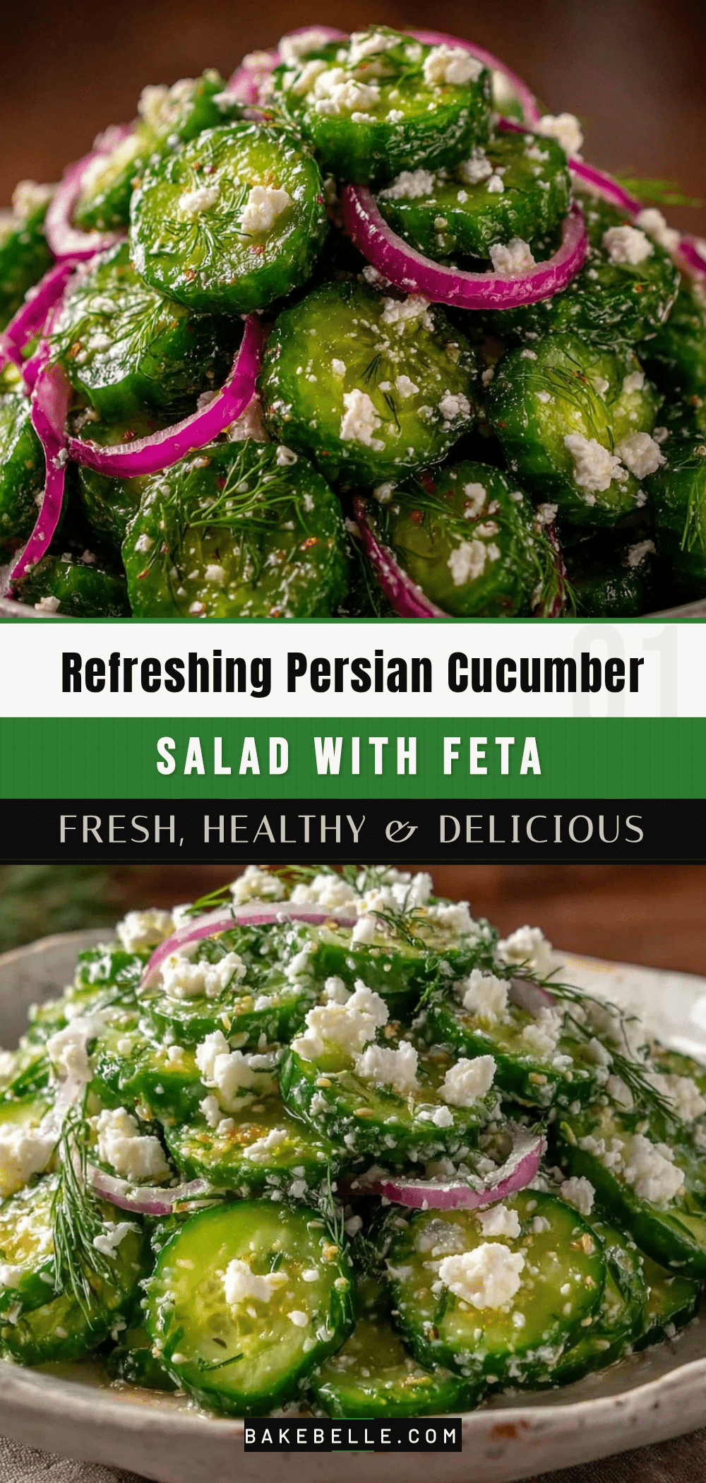 fresh persian cucumber salad recipe
