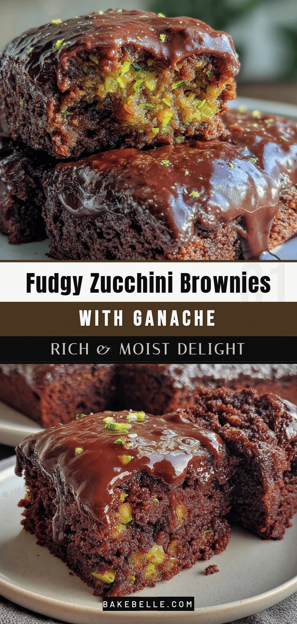fudgy zucchini brownies recipe