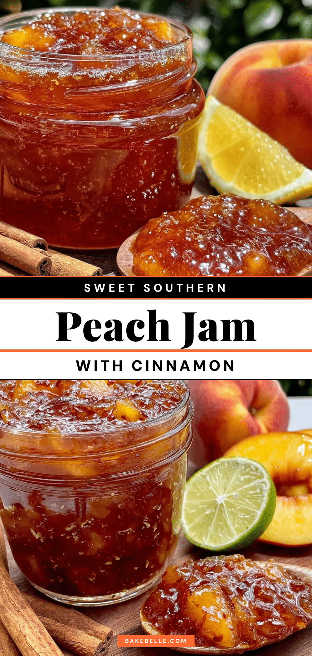 homemade southern-style fresh peach jam recipe
