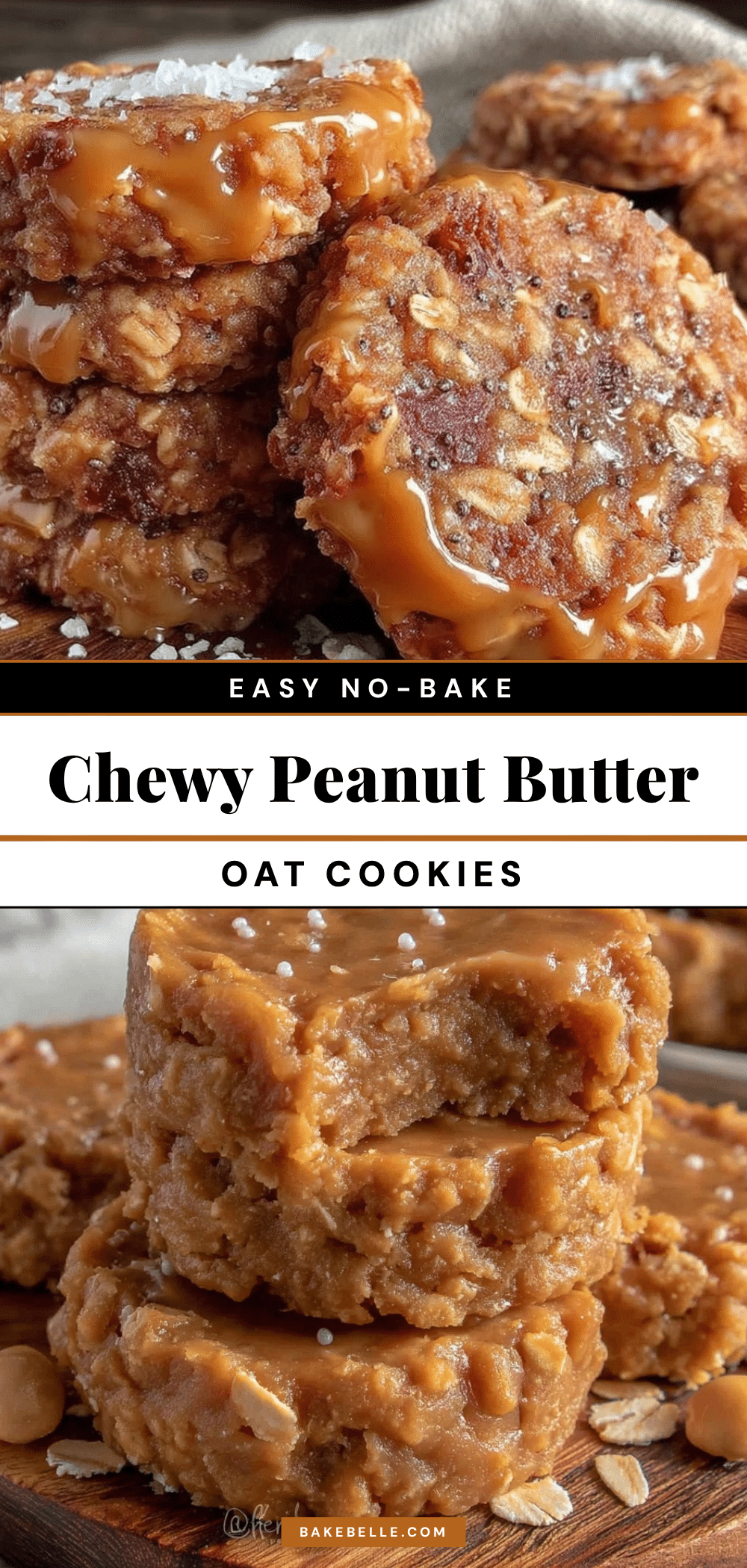 no-bake peanut butter oat lunchbox cookies recipe