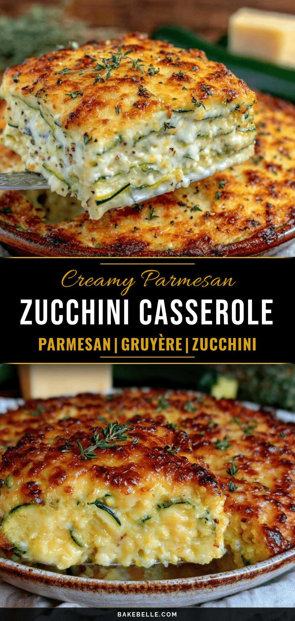 parmesan zucchini casserole recipe