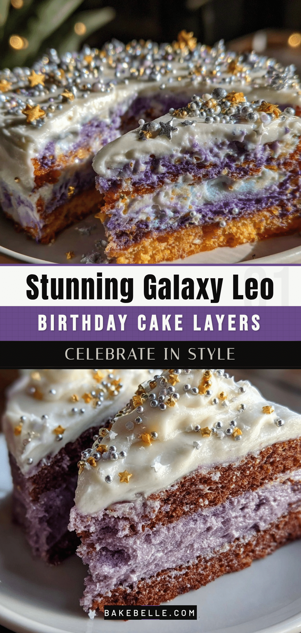 Perfect Galaxy Leo Birthday Cake recipe