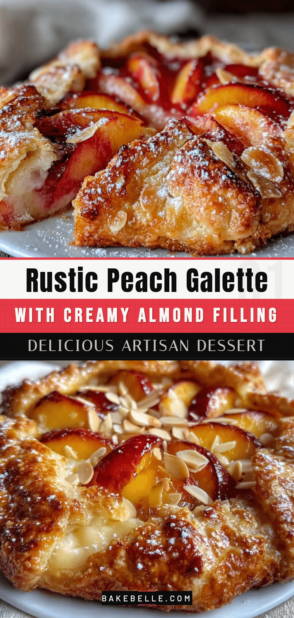 rustic peach galette recipe