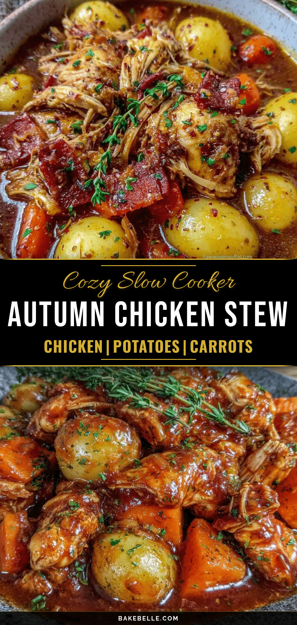 slow cooker autumn harvest chicken stew recipe
