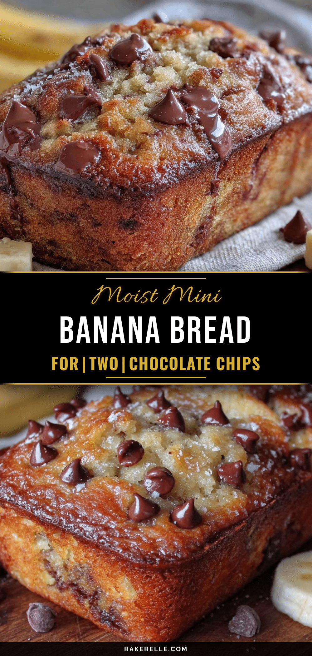 small-batch banana bread recipe