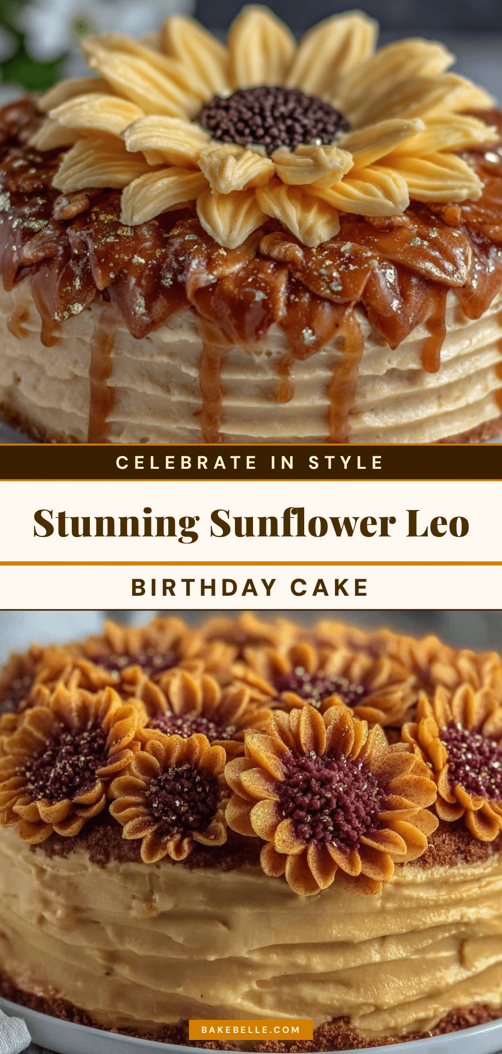 sunflower birthday cake recipe recipe