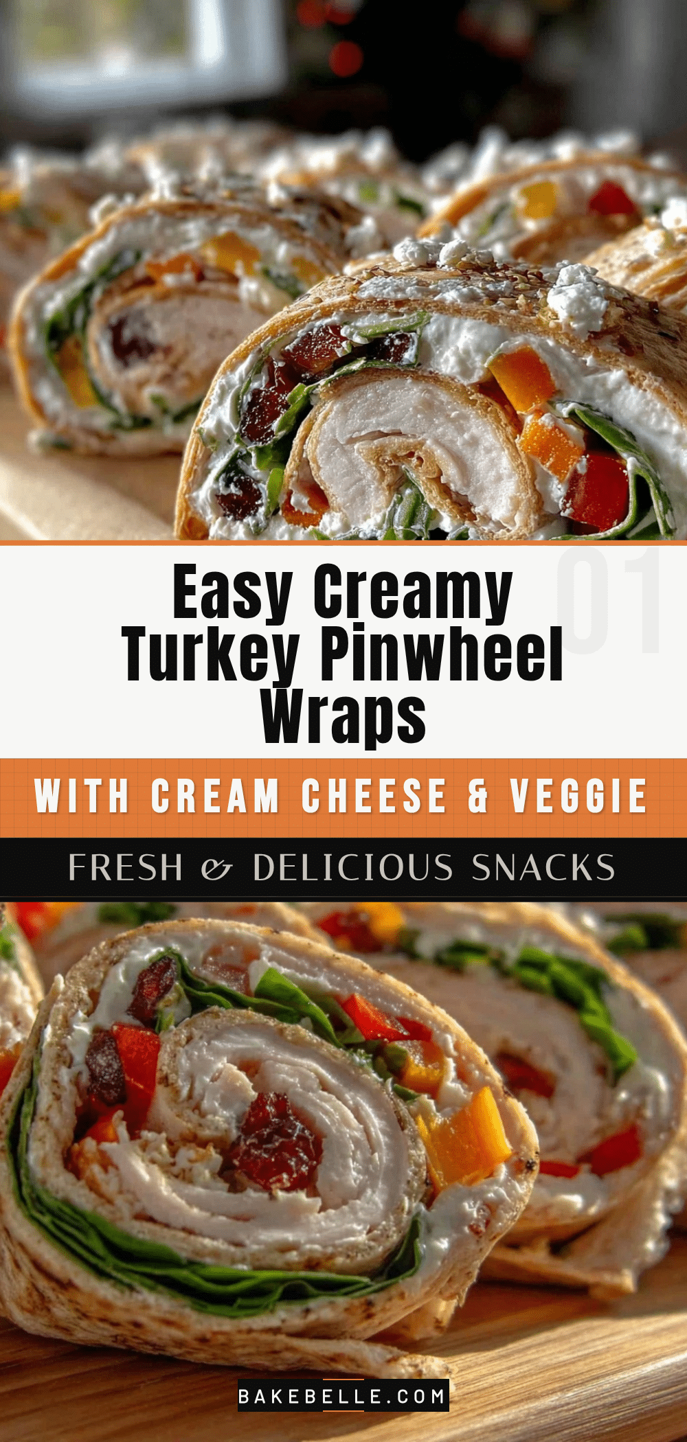turkey pinwheel wraps recipe
