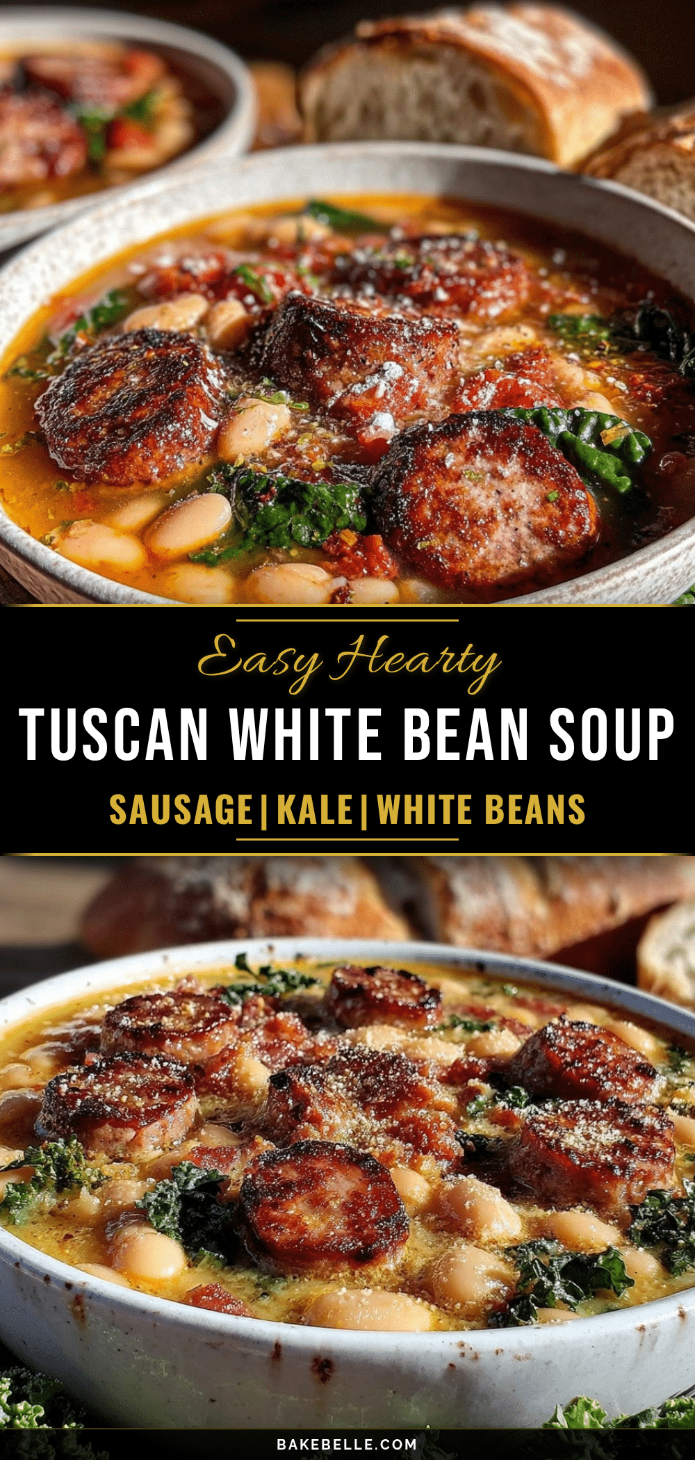 Tuscan White Bean Soup recipe