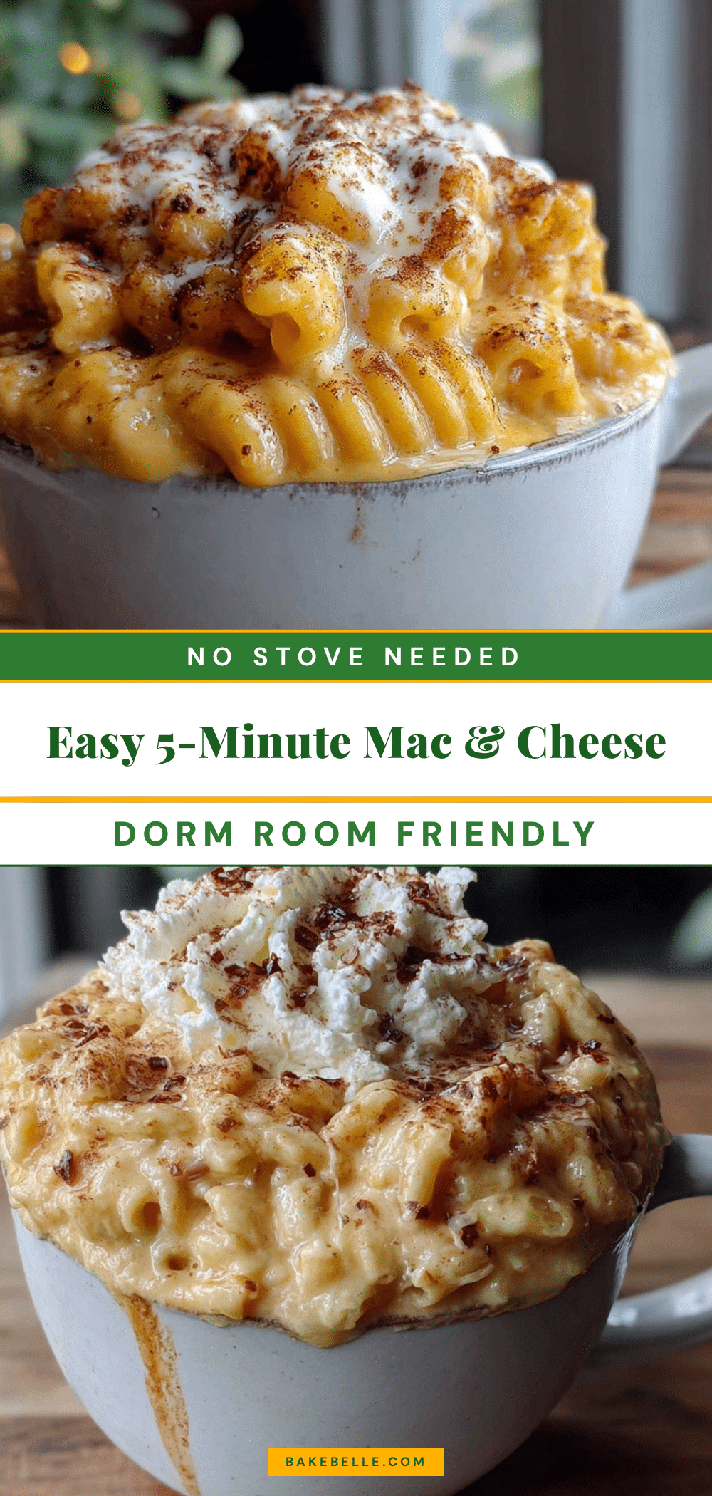 dorm room mug mac and cheese recipe