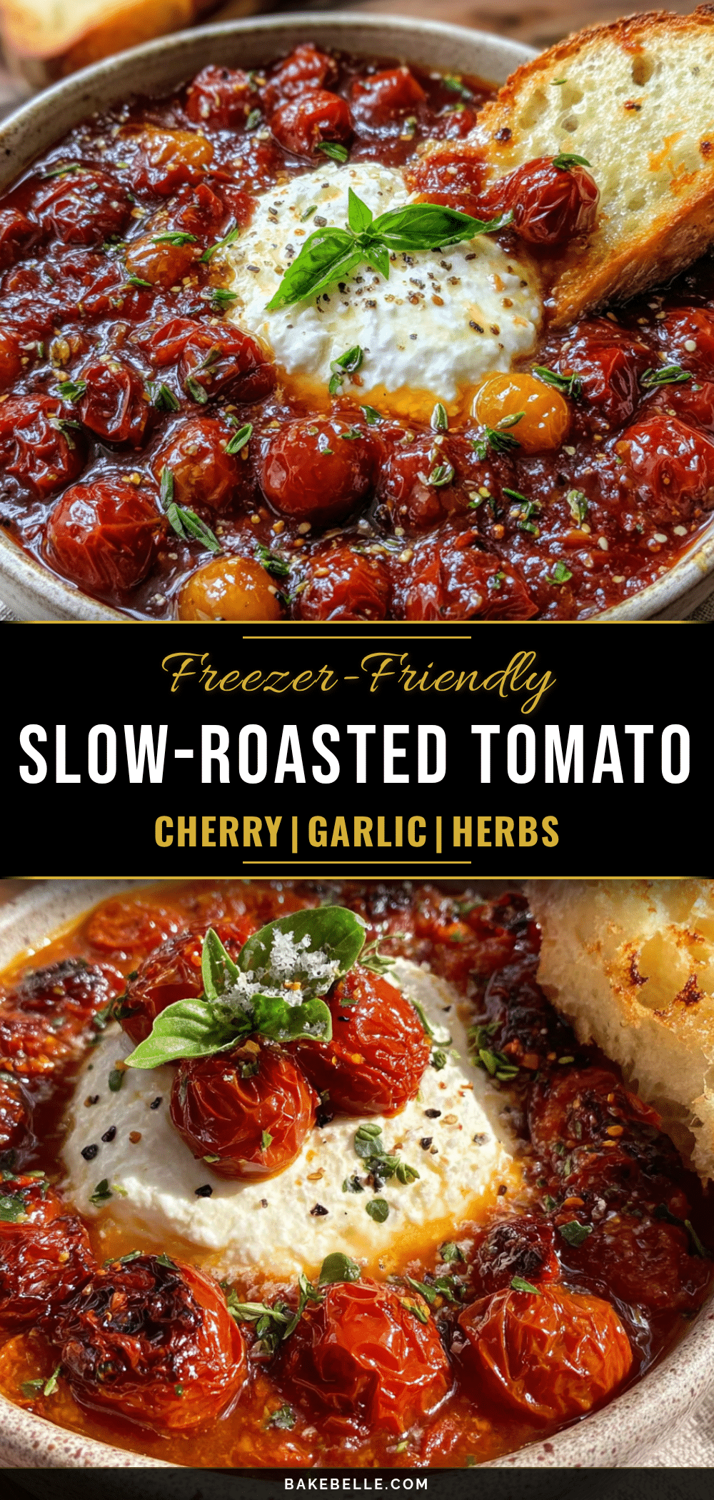 easy slow-roasted cherry tomato sauce recipe