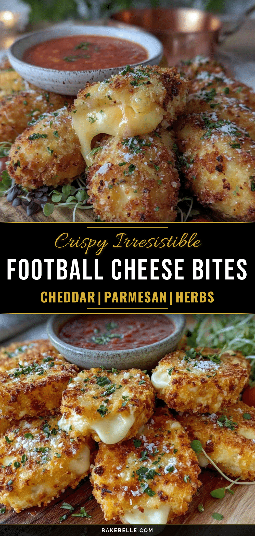 football cheese bites recipe
