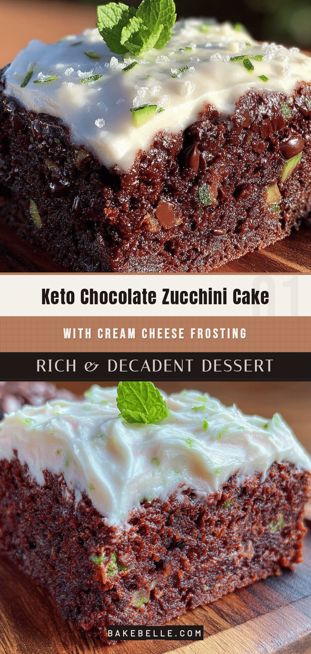 keto fudgy chocolate zucchini cake recipe