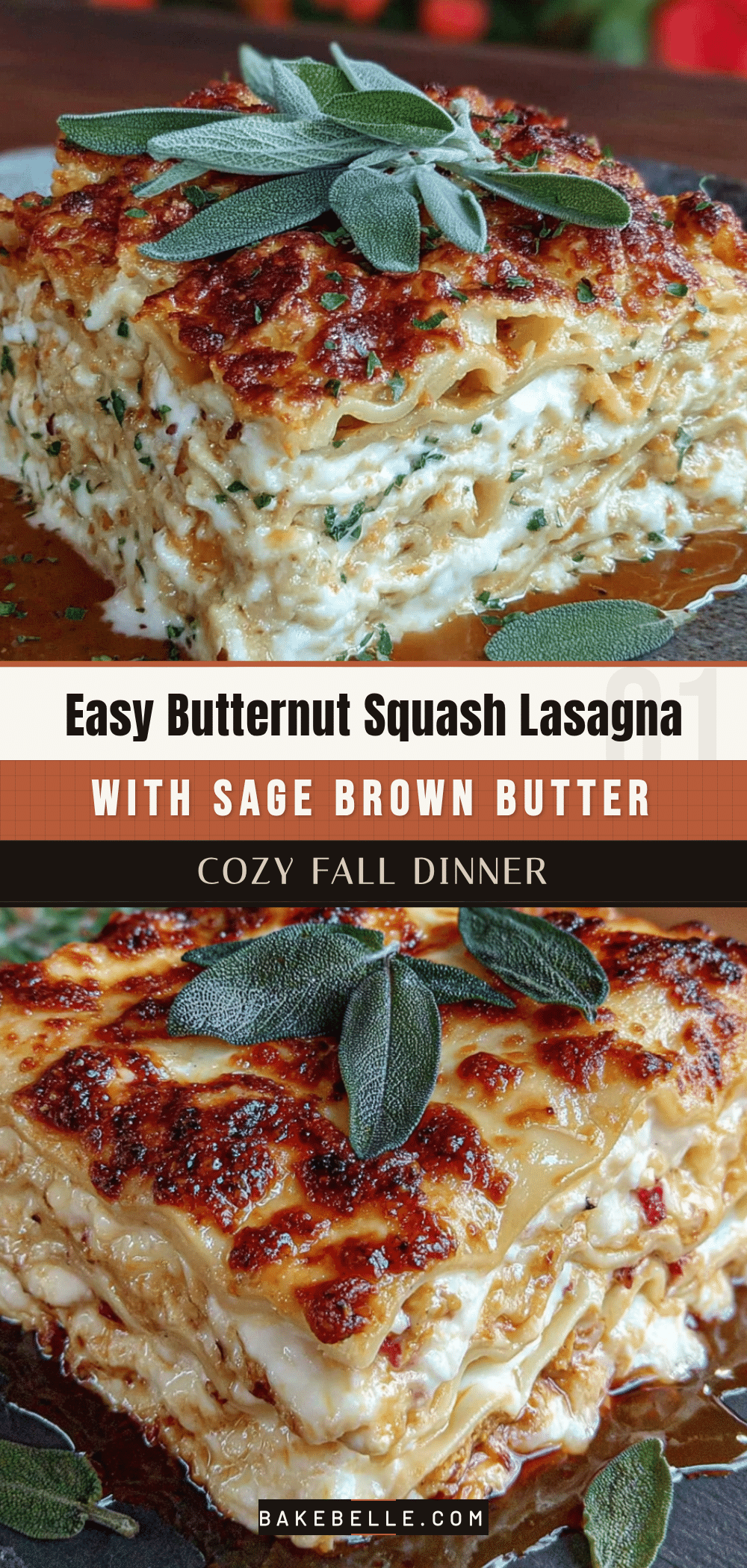 butternut squash lasagna recipe