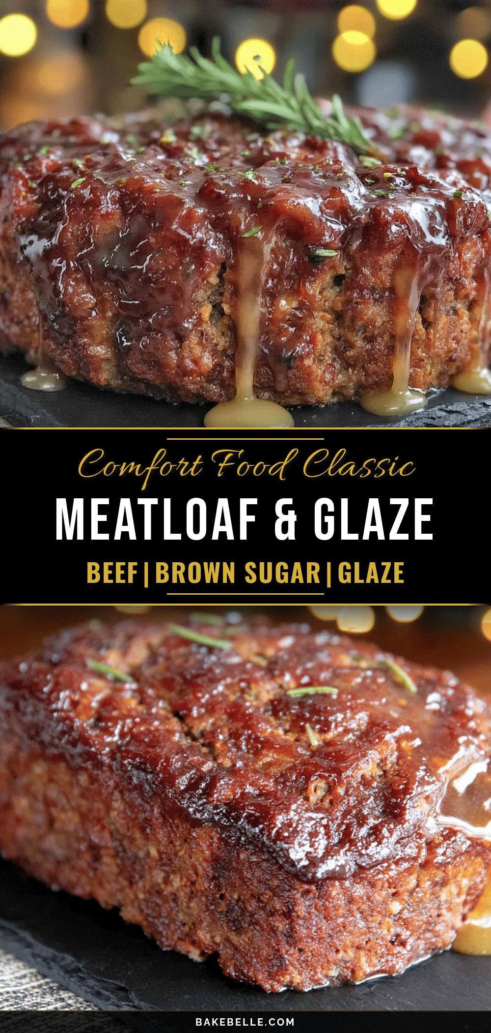 cozy classic meatloaf with brown sugar glaze recipe