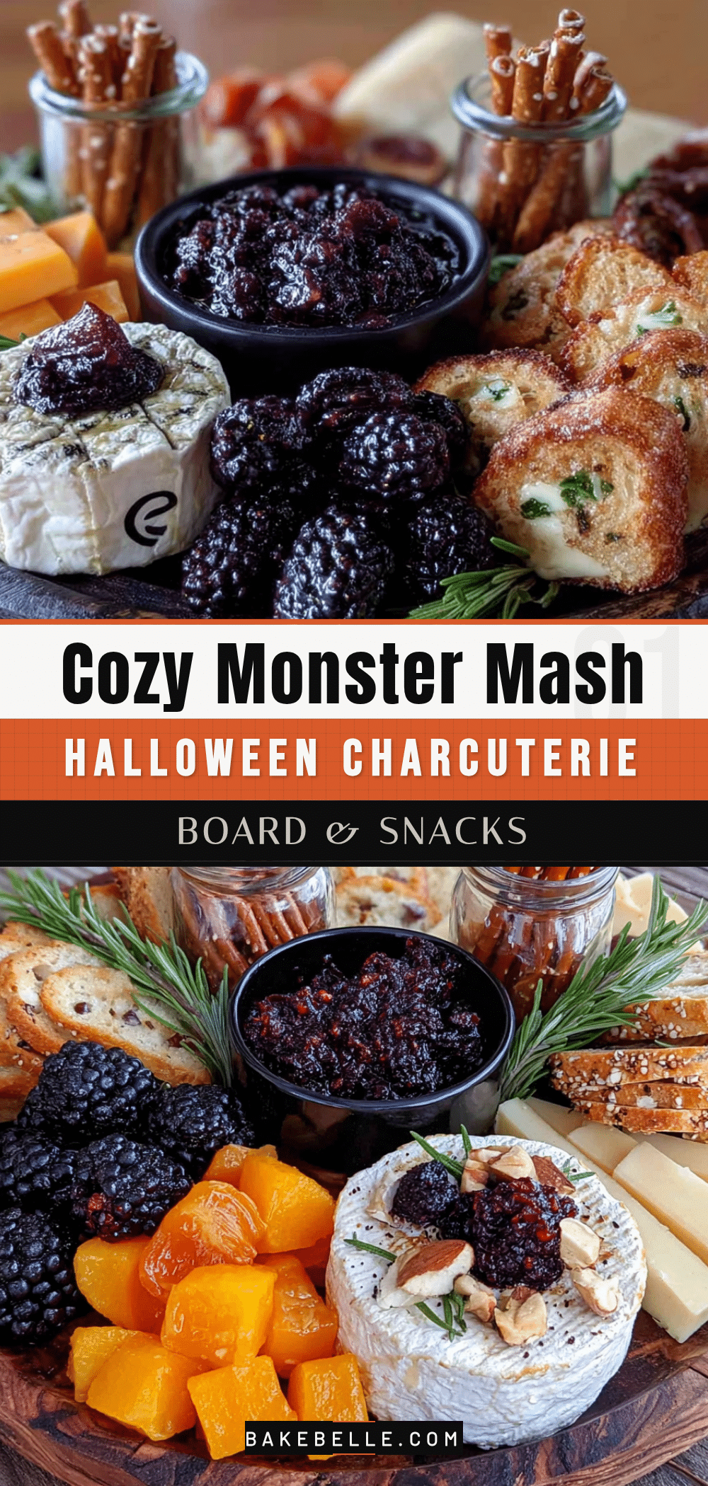 Cozy Monster Mash Halloween Charcuterie Board recipe