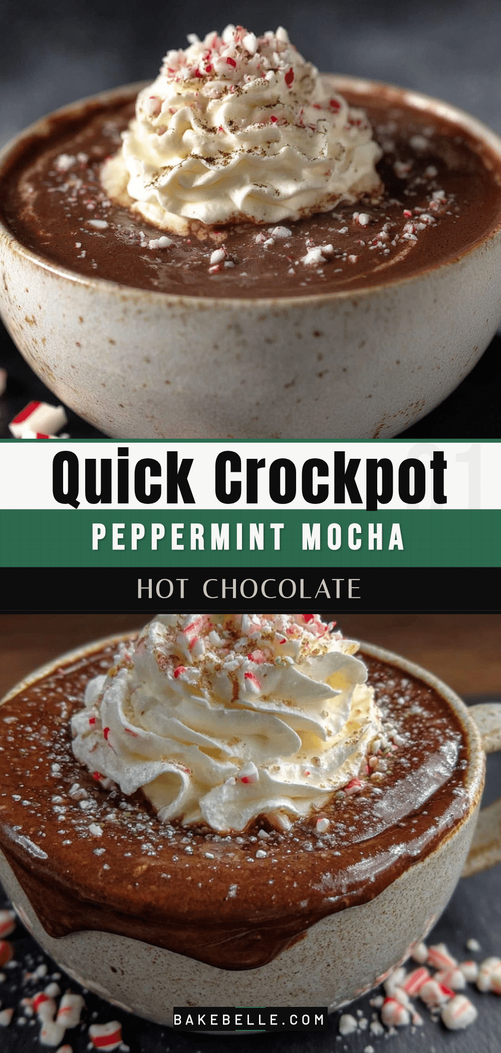 crockpot peppermint mocha hot chocolate recipe
