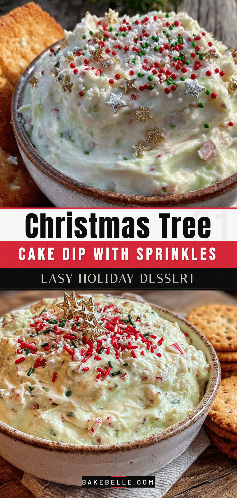 Easy Christmas Tree Cake Dip recipe