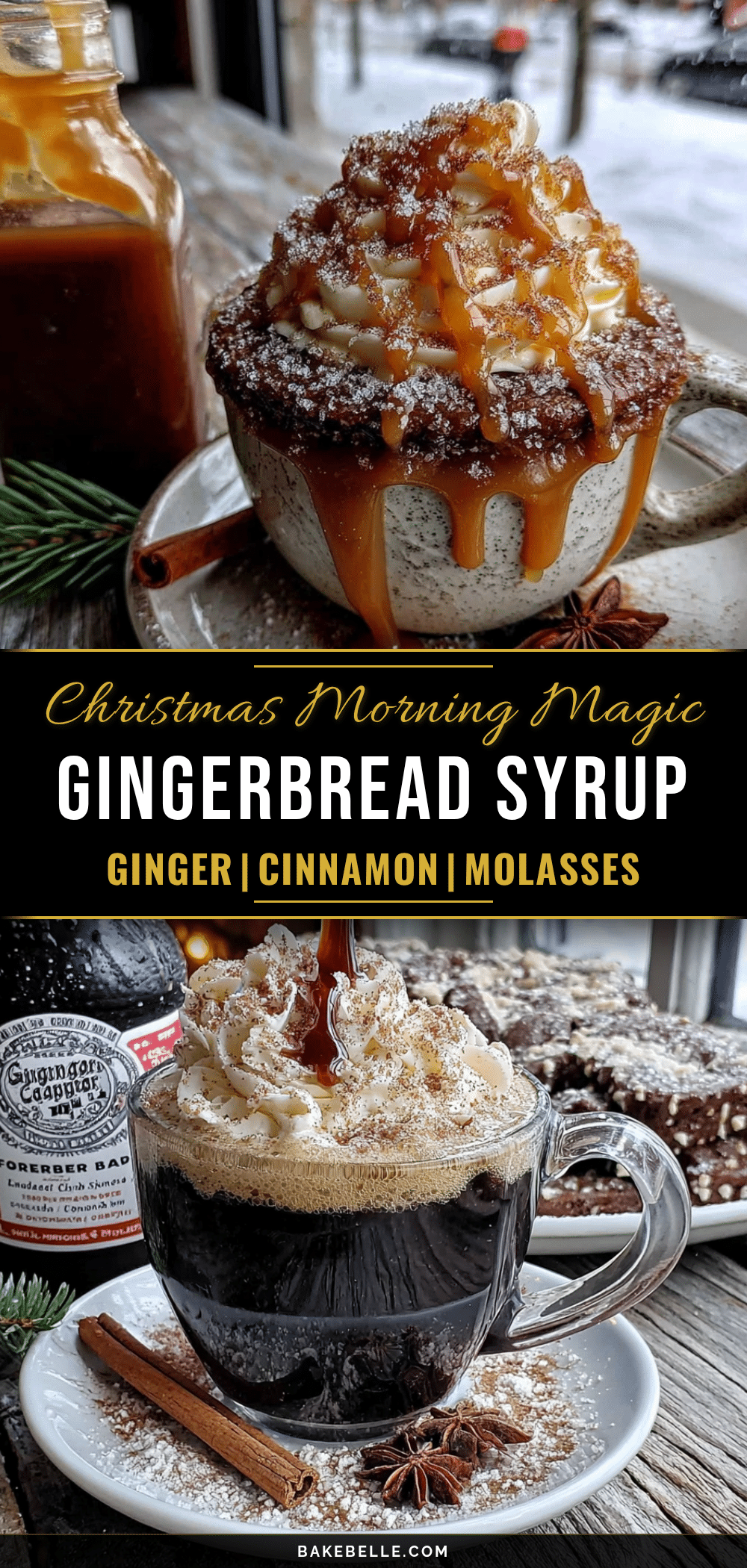 gingerbread coffee syrup recipe