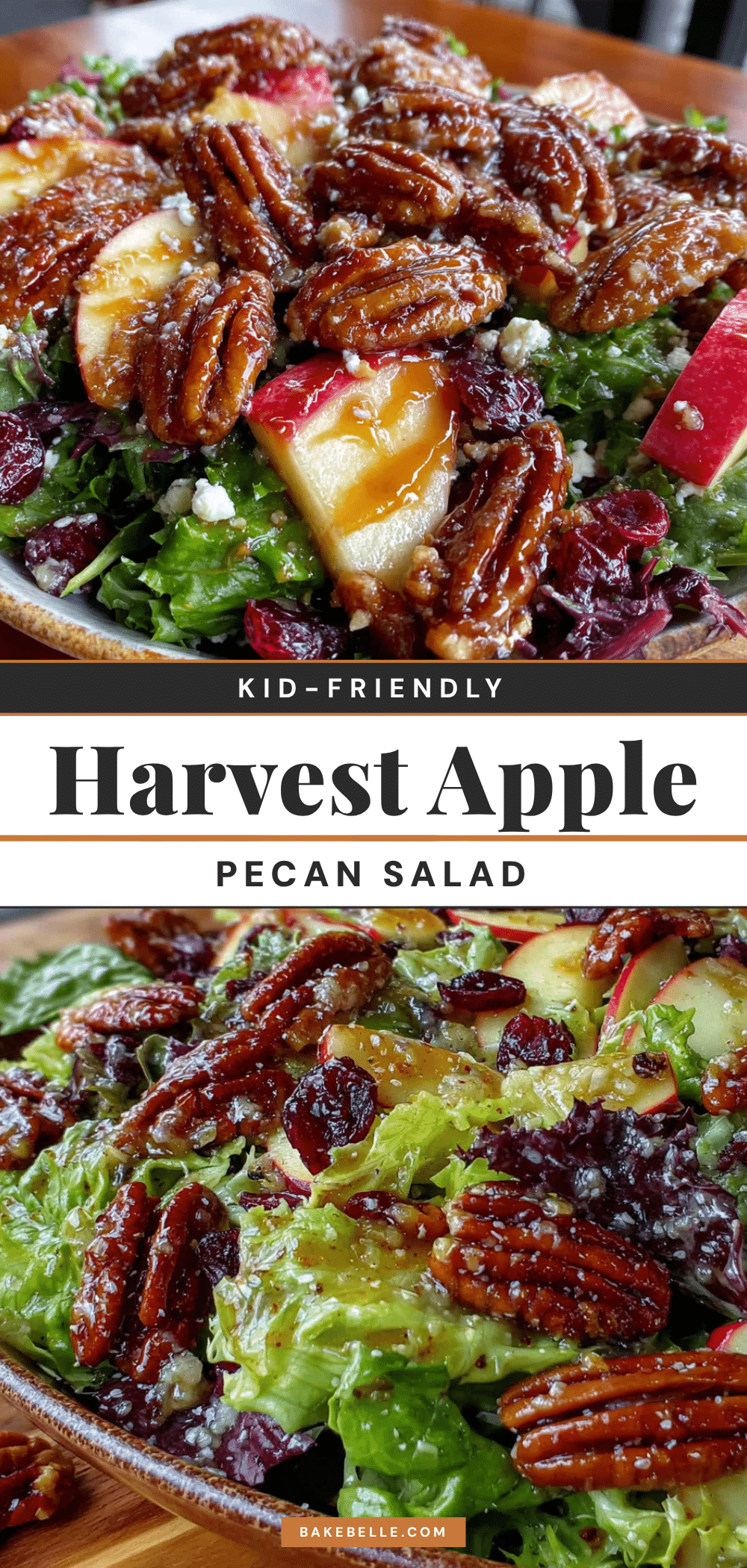 harvest apple pecan salad recipe