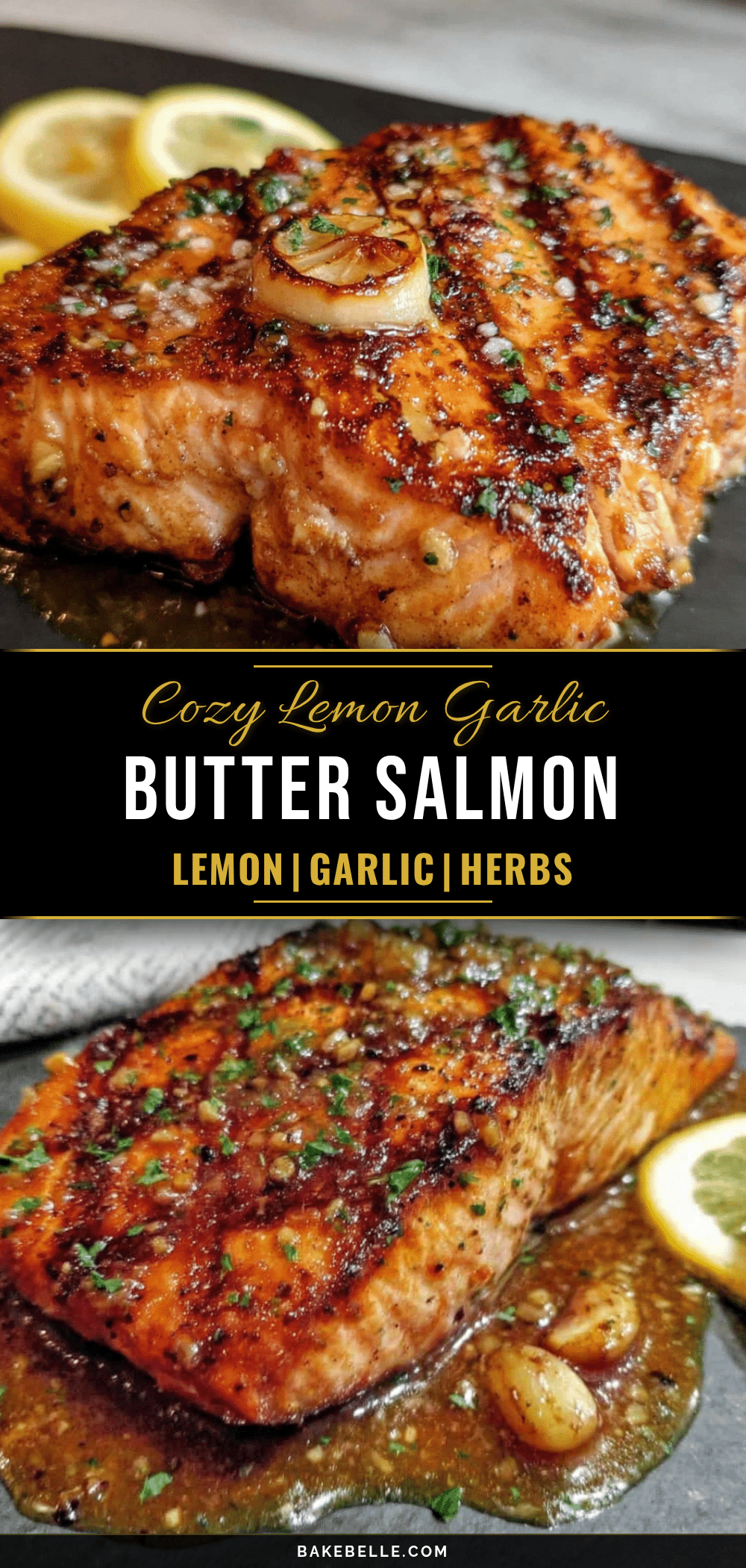 lemon garlic butter salmon recipe