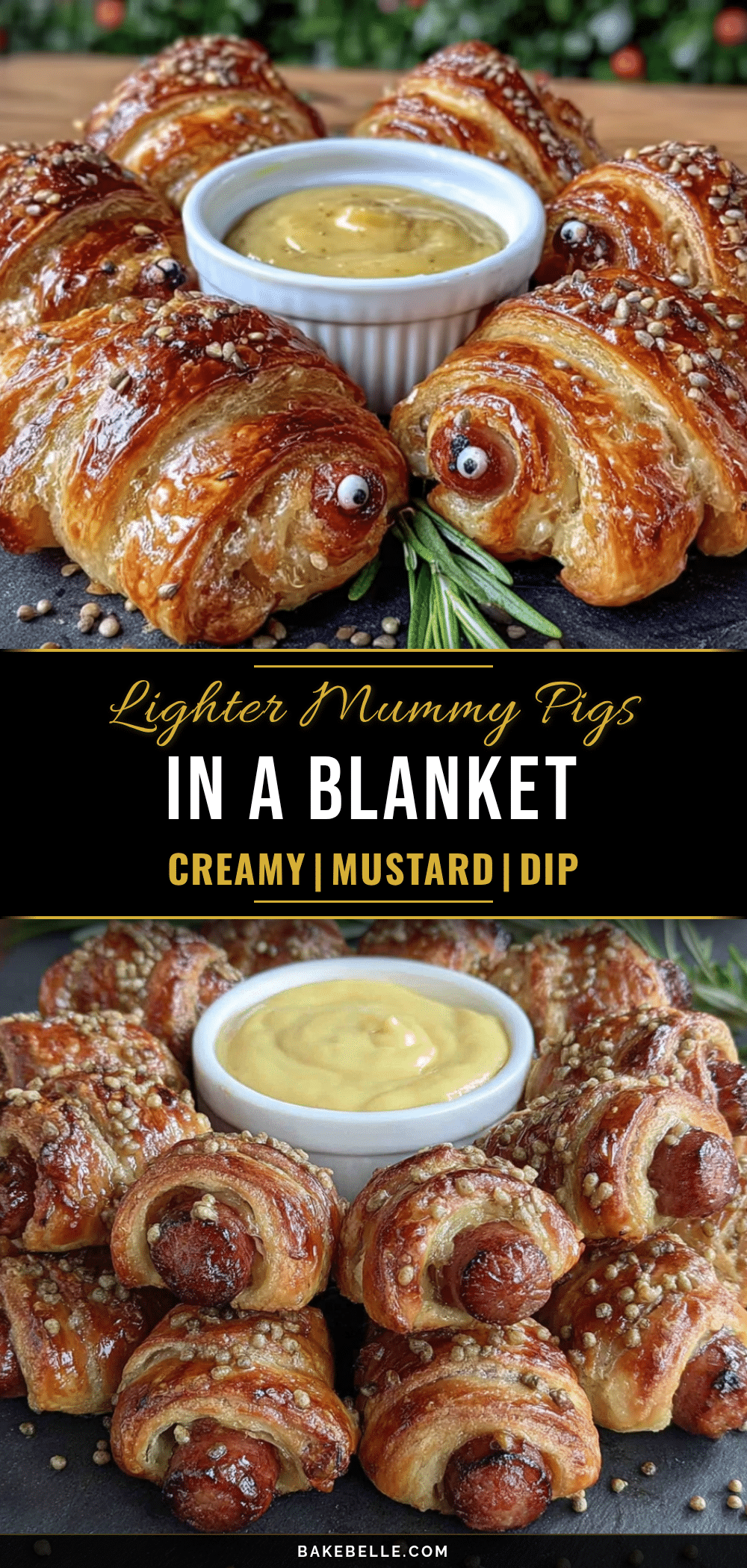 lighter mummy pigs in a blanket recipe