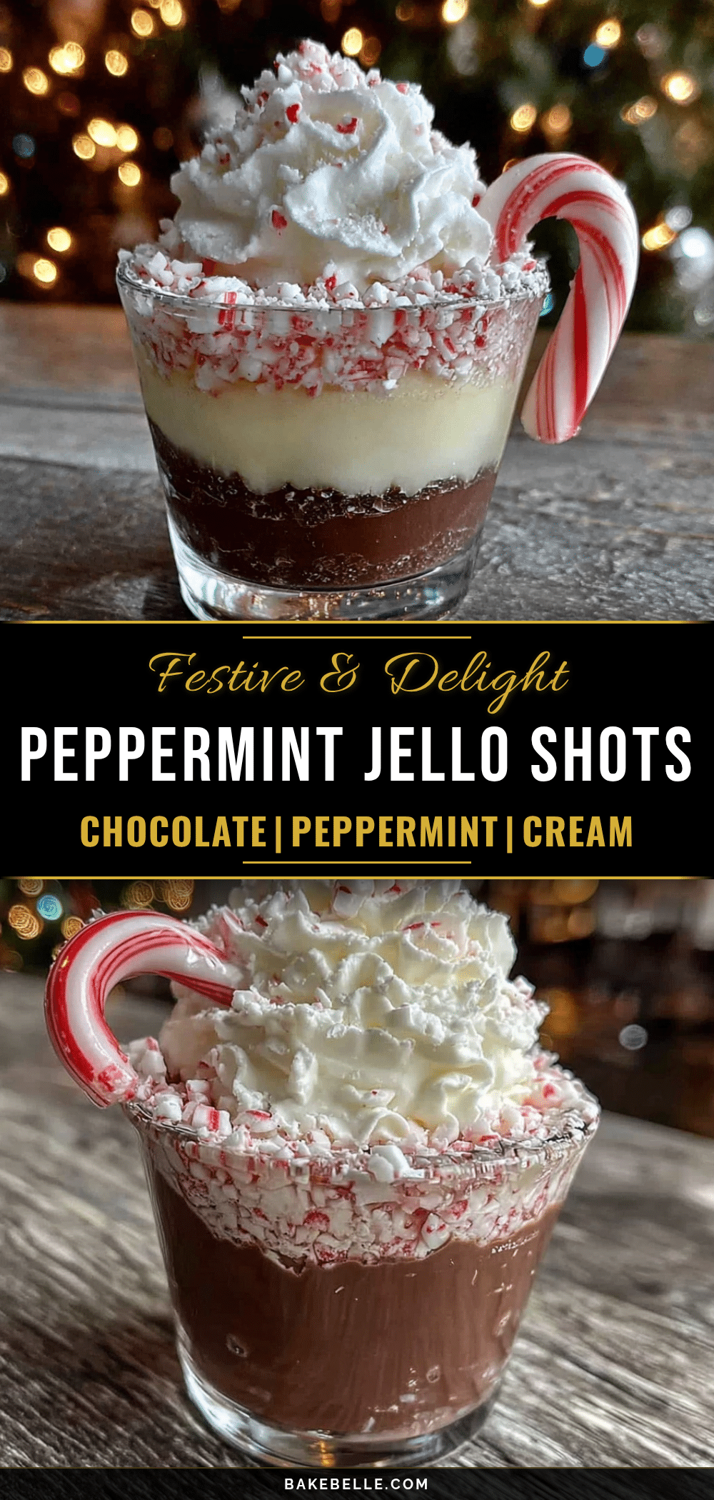 peppermint chocolate jello shots recipe