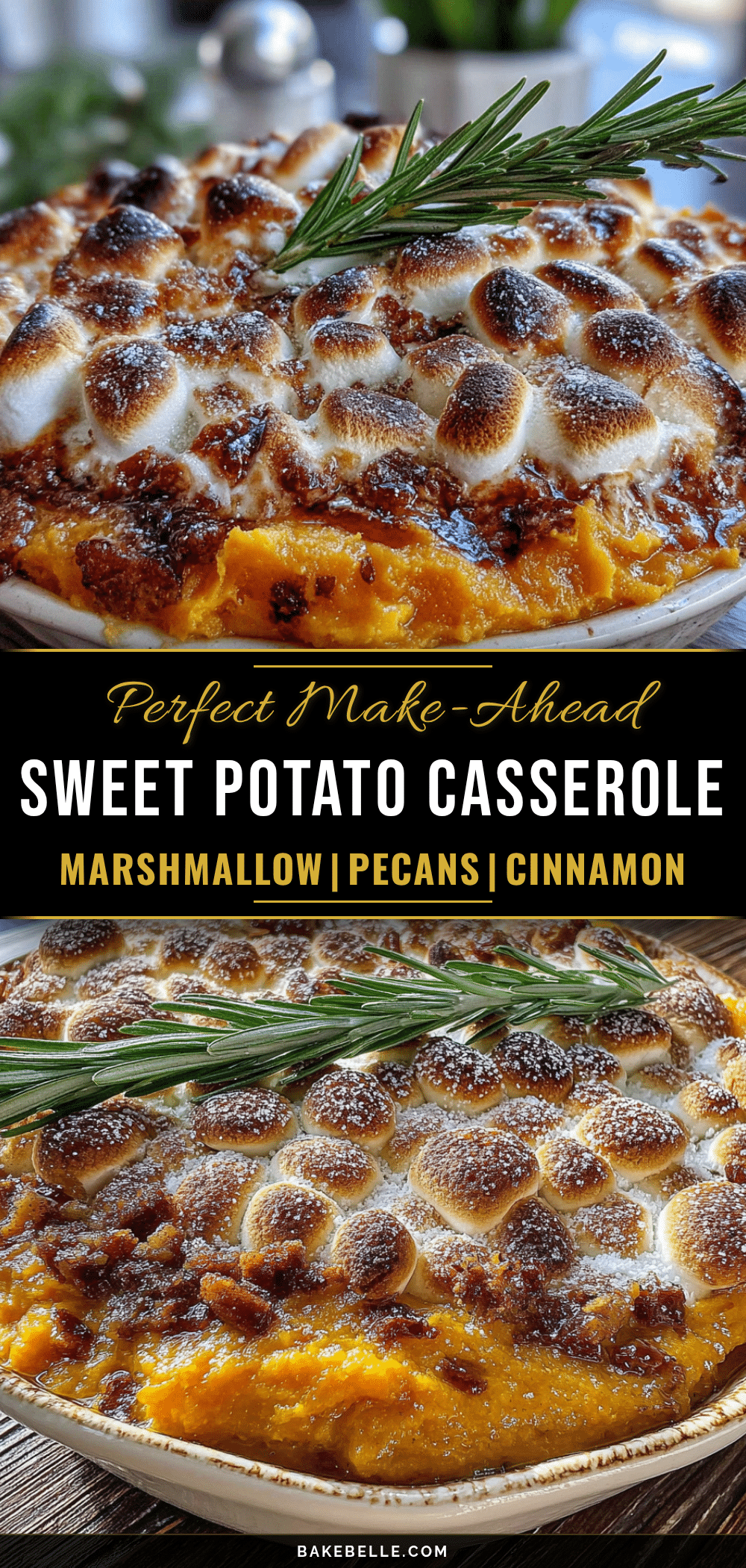 perfect make-ahead sweet potato casserole recipe