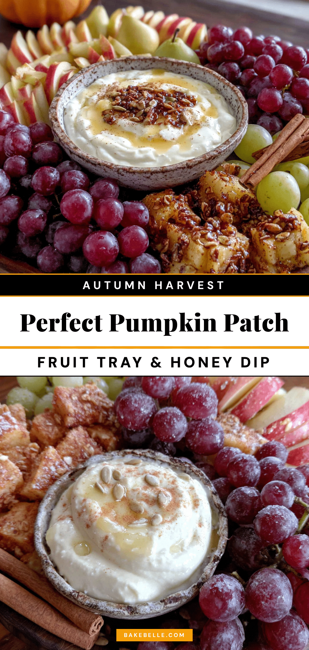 pumpkin fruit tray recipe
