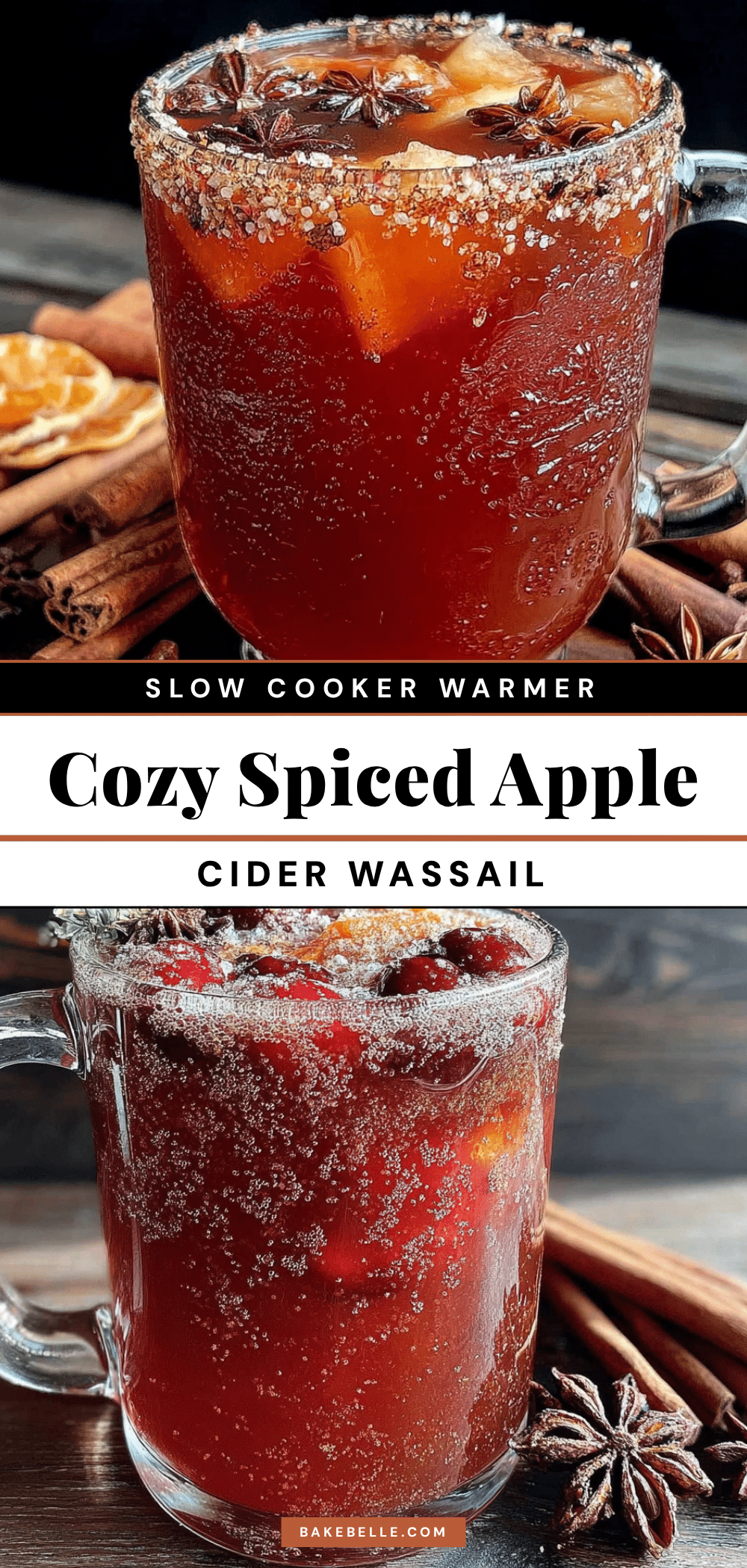 slow cooker wassail spiced apple cider recipe