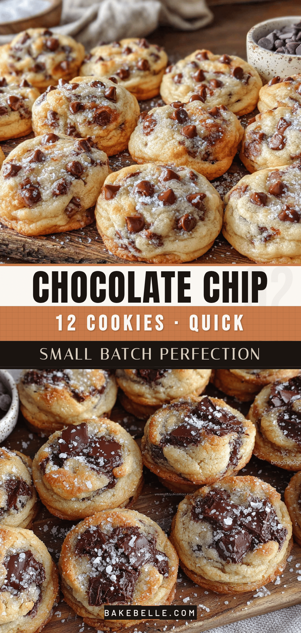 small batch chocolate chip cookies recipe