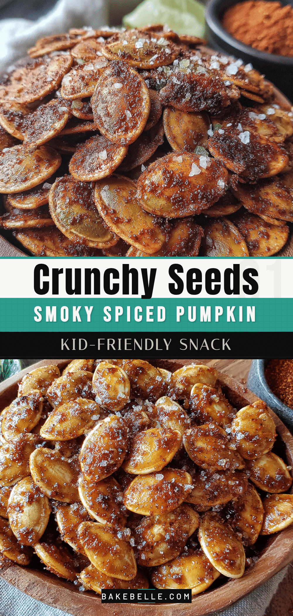 smoky crunchy pumpkin seeds recipe